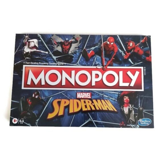 Hasbro Other - Monopoly Marvel Spider-Man Edition Hasbro F3968 New Release 2021 Factory Sealed